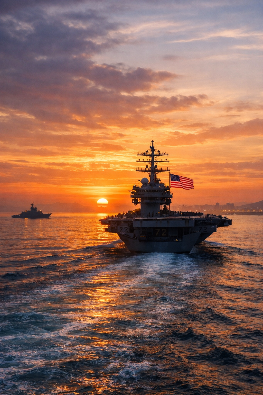 Ketakutan Dirudal Iran Kapal Induk Abraham Lincoln Mundur Dari Laut Arab