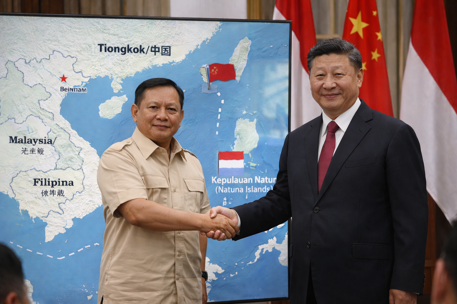 Aplikasi Peta China Dilaporkan Hapus Klaim Nine Dash Line di Natuna Utara, Dinilai Berpotensi Jadi Keberhasilan Diplomasi Presiden Prabowo