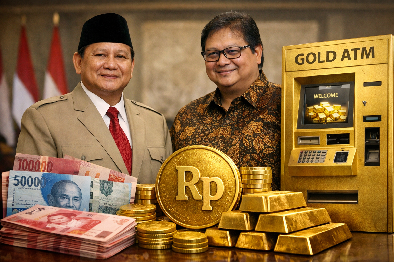 Dahsyat!!! - Indonesia — Wacana Dual System: Rupiah dan Emas sebagai Alat Tukar
