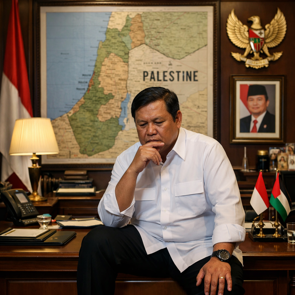 Apapun Forumnya Prabowo Akan terus Mengupayakan yg Terbaik Untuk Palestina