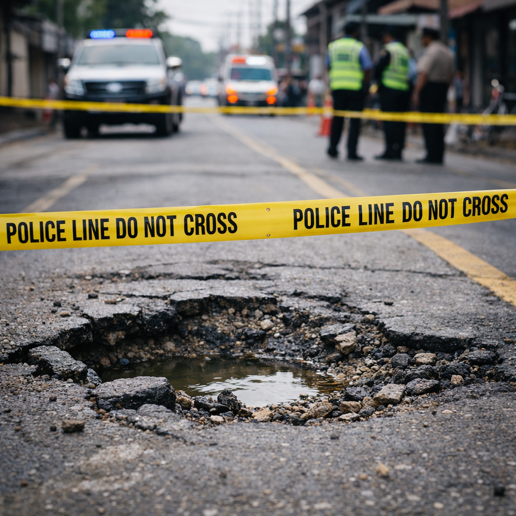 Pemerintah daerah hingga pusat dapat menghadapi konsekuensi hukum apabila terbukti lalai menangani jalan rusak yang mengakibatkan kecelakaan lalu lintas. Ketentuan tersebut tertuang dalam Undang-Undang Nomor 22 Tahun 2009 tentang Lalu Lintas dan Angkutan