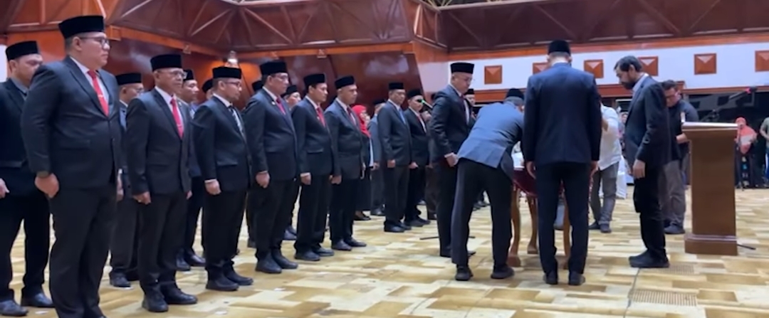 Gubernur Aceh Lantik 25 Pejabat Eselon II Jumat Malam