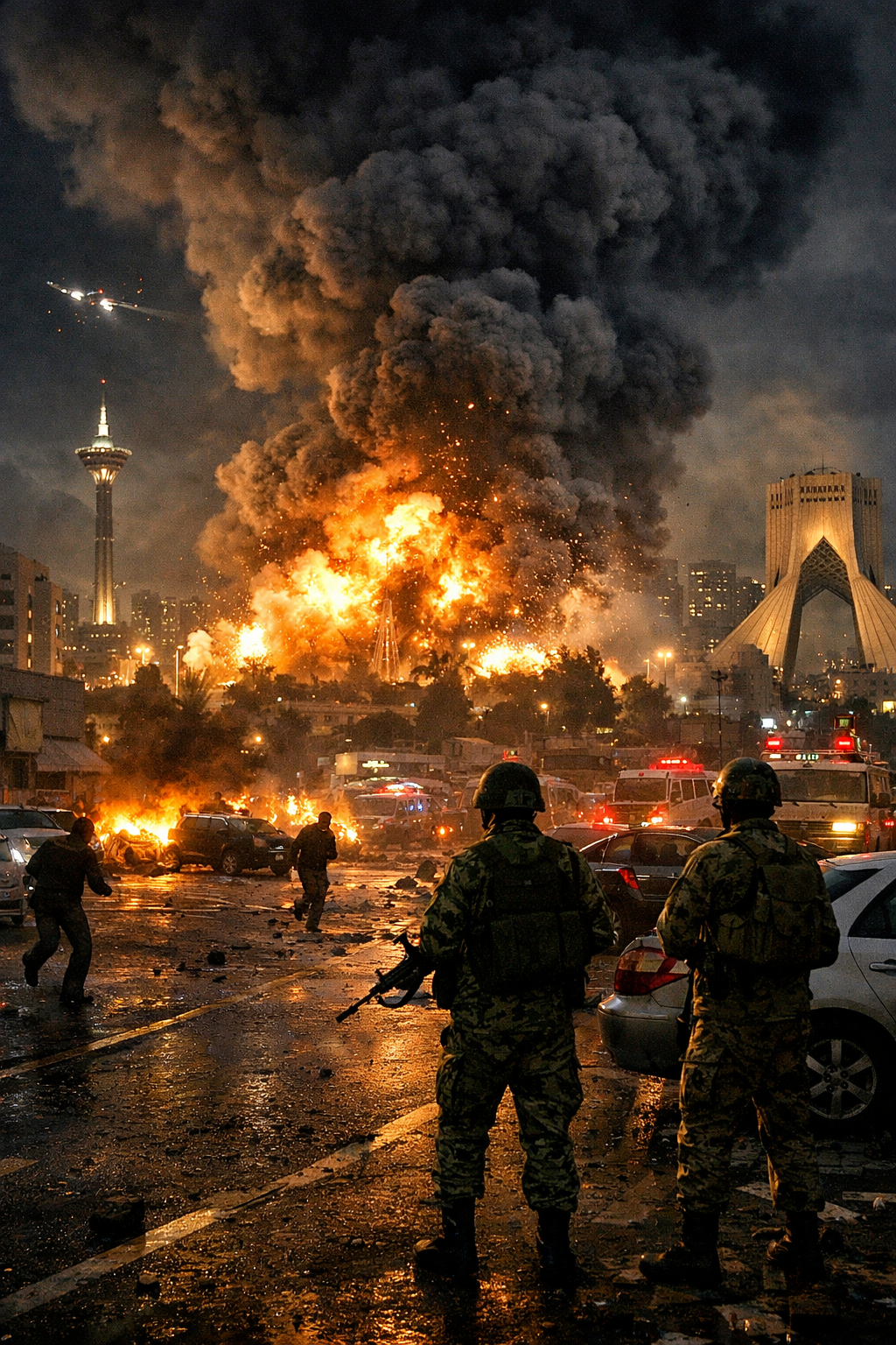 Media Internasional Laporkan Serangan Israel ke Iran, Ledakan Terdengar di Teheran