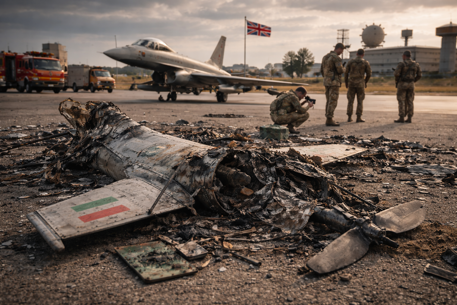 Inggris Tegaskan Drone yang Hantam Pangkalan di Siprus Bukan Diluncurkan dari Iran