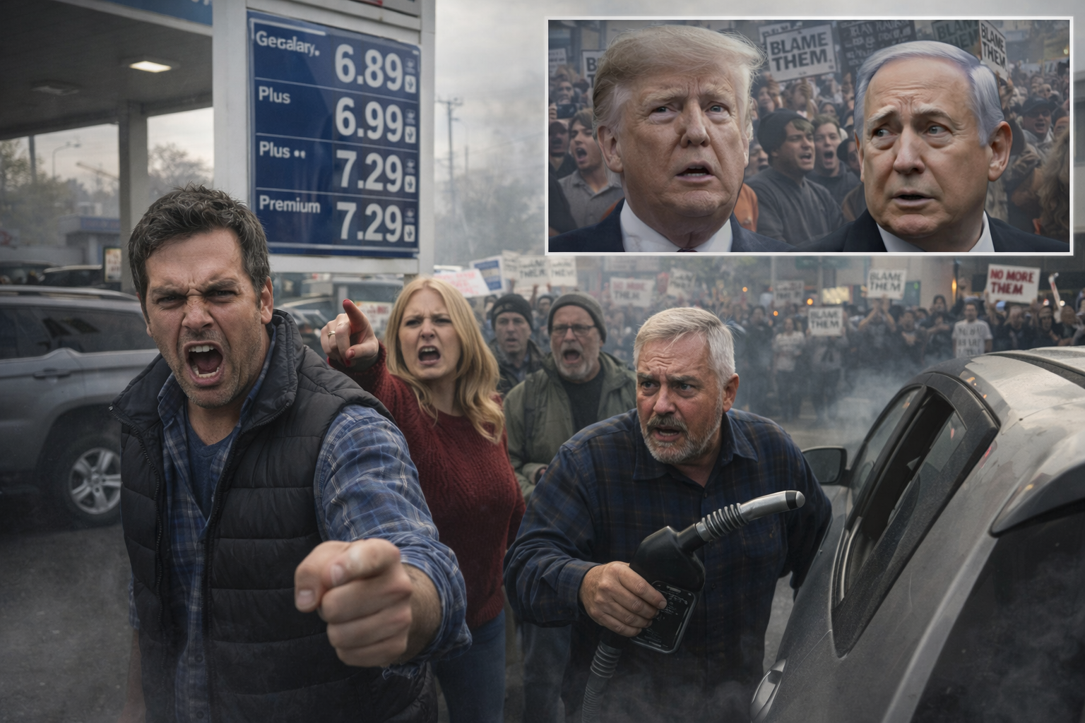 Harga BBM Melonjak Tajam, Separuh Warga AS Salahkan Kebijakan Trump dan Netanyahu