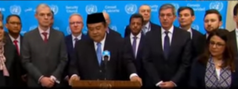 Indonesia dan 65 negara kecam serangan Israel terhadap pasukan unifil di lebanon.