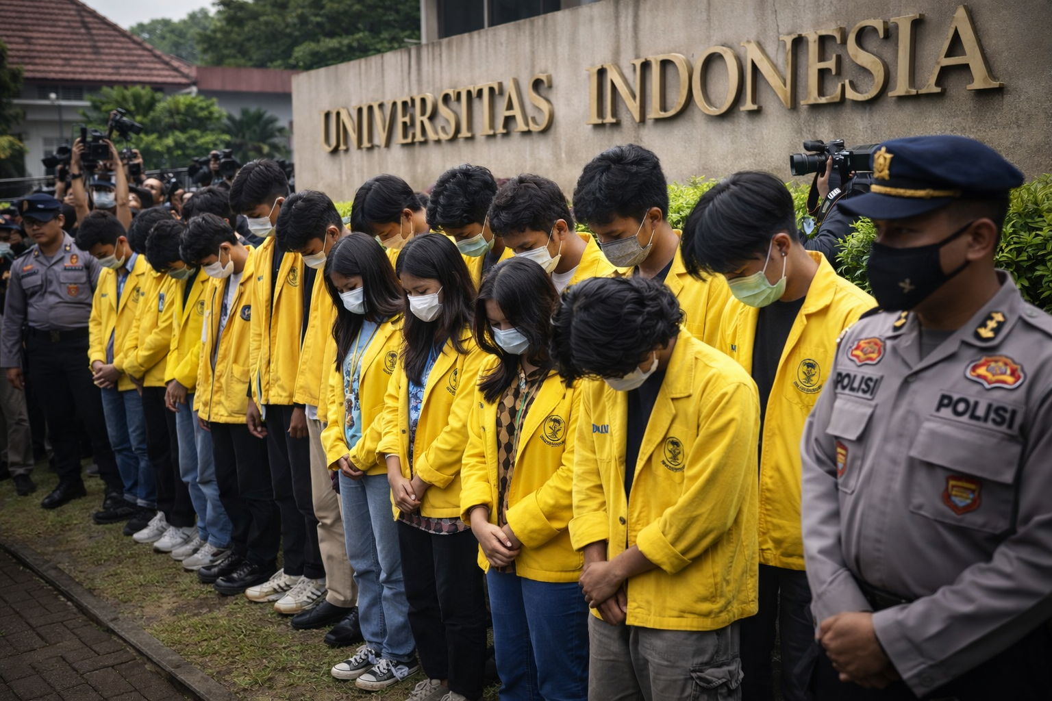 sungguh hina, 16 mahasiswa UI, diduga melakukan kekerasan seksual.