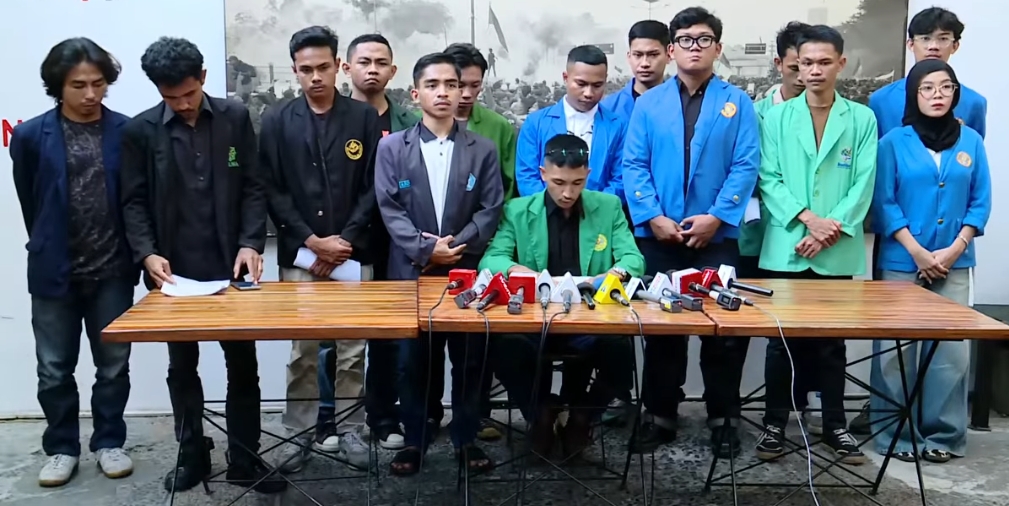Sadar Penyusup!, Aliansi BEM Mahasiswa Bersatu Gelar Konferensi Pers, Tolak Gerakan Mahasiswa yang Ditunggangi Kepentingan Politik Praktis