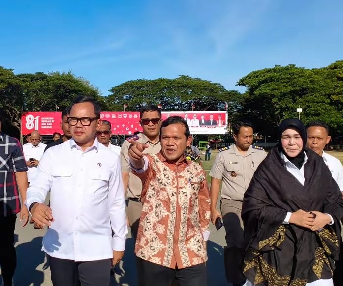 Wagub Aceh dan Wamendagri Tinjau Blang Padang, Respons Beberapa Ulama soal Status Aset Bersejarah