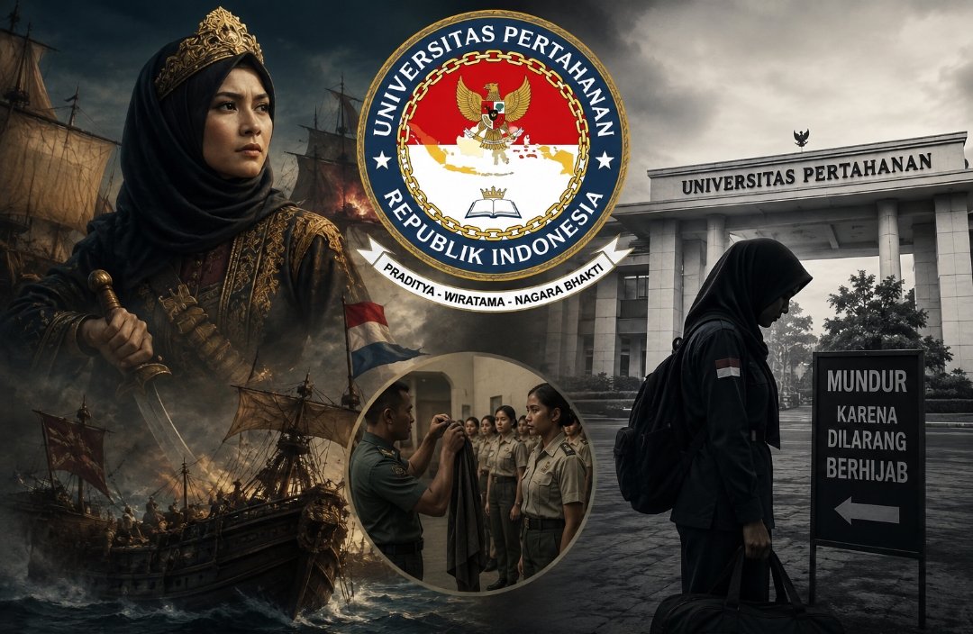 Polemik Hijab di Unhan: Antara Disiplin Militer, Kebebasan Beragama, dan Sejarah Keumalahayati